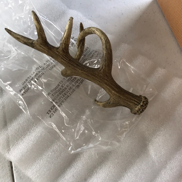 Antler Pottery Barn Ring Holder Deer Antler Napkin Rings 2025